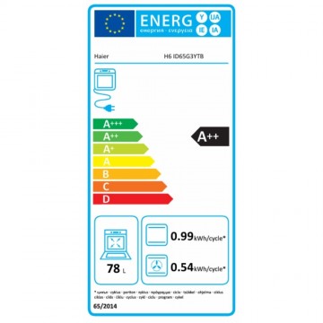 Haier H6ID65G3YTB Φούρνος Ηλεκτρικός Άνω Πάγκου 78lt με Πυρόλυση 59.5cm Haier H6ID65G3YTB Φούρνος Ηλεκτρικός Άνω Πάγκου 78lt με Πυρόλυση 59.5cm